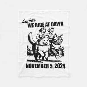 Cobertor De Velo Senhoras Andamos No Dawn Harris Wheimer 2024 Presi
