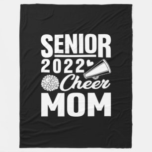 Cobertor De Velo Senior Cheer Mom 2022 Cheerleader Cheer Mom Class