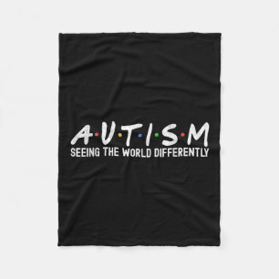 Cobertor De Velo Sensibilização Autismo Esquadrão Apoio a Mulheres 