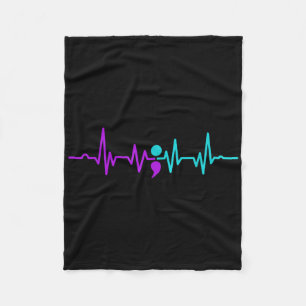 Cobertor De Velo Sensibilização para a Prevenção ao Suicídio com Ba