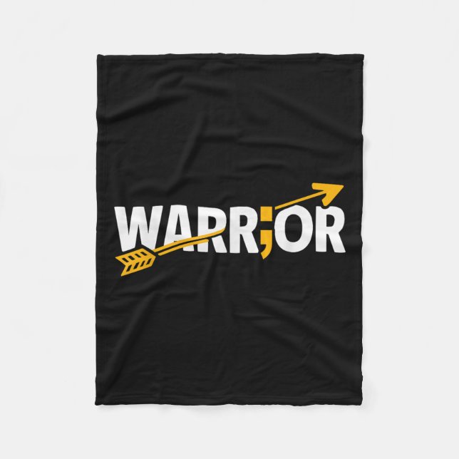 Cobertor De Velo Sensibilização Suicida Depressão Ansiedade Saúde M (Frente)