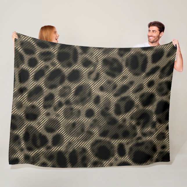 Cobertor De Velo Sépias estreitas com gradiente sobre buracos deslu (In Situ)