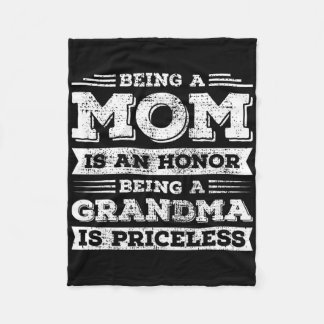 Cobertor De Velo Ser Mãe É Uma Honra Ser Vovó Não Tem Preço