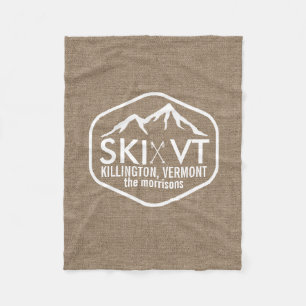 Cobertor De Velo Serapilheira de Vermont Killington Stowe Stratton