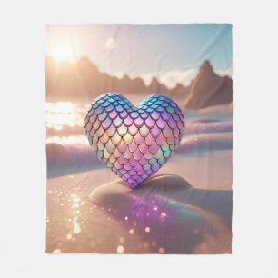 Cobertor De Velo Sereia Heart