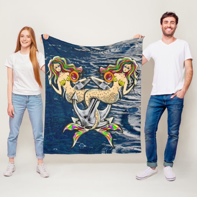 Cobertor De Velo Sereias Ligadas - Design náutico para Pavimentos d (In Situ)