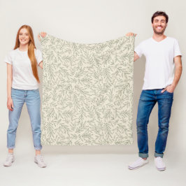 Cobertor De Velo Serene Sage Green | Gentle Leaf Whisp