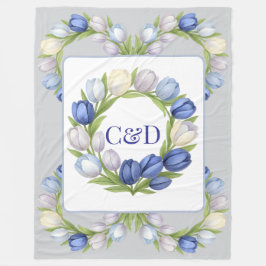 Cobertor De Velo Serenidade no Decor Doméstico Floral do Bloom Past