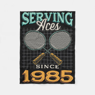 Cobertor De Velo Servindo Aces Desde 1985 Badminton Nasceu 40º