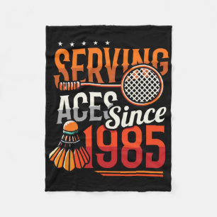 Cobertor De Velo Servindo Aces Desde 1985 Badminton Nasceu 40º