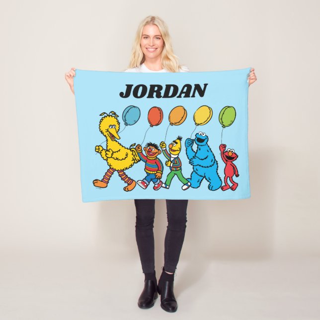 Cobertor De Velo Sésamo Street Pals | Balões de Partes (In Situ)