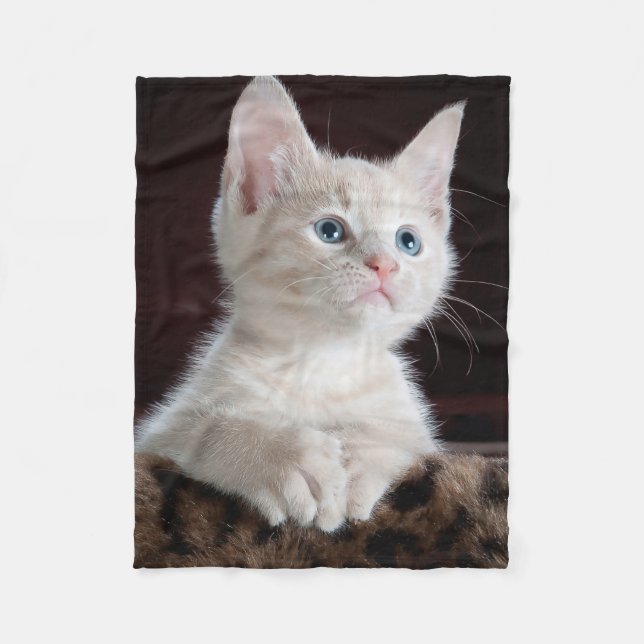 Cobertor De Velo Seu costume da foto (Frente)