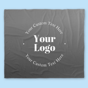 Cobertor De Velo Seu logotipo ou design de negócios & texto editáve