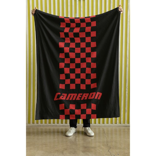 Cobertor De Velo Seu nome Cores Completamente Personalizadas - Faix (Criador carregado)