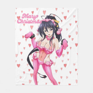 Cobertor De Velo Sexy Santa Marry Cristmas Pink Heart Anime Diva