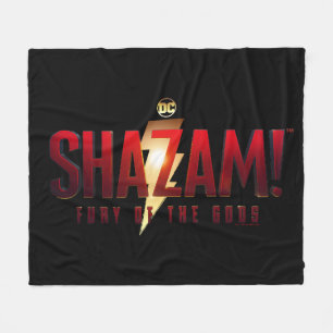 Cobertor De Velo SHAZAM! Fury of the Gods Fury of the Gods Logo