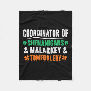 Cobertor De Velo Shenanigans Malarkey E Rua De Professores De Tomto