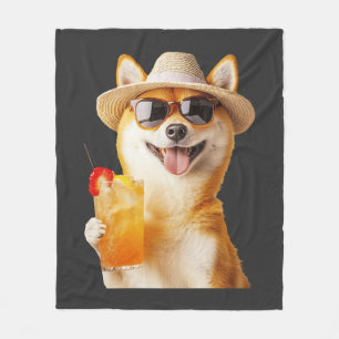 Cobertor De Velo Shiba Inu