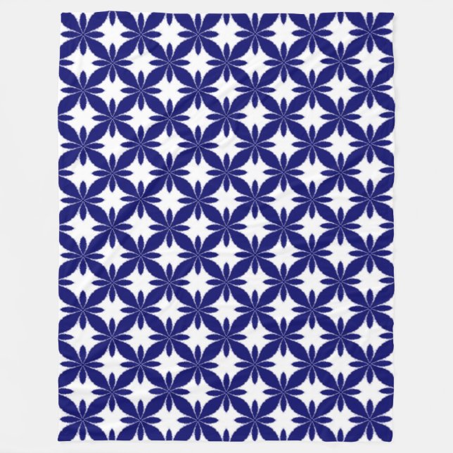 Cobertor De Velo Shibori Tie Dye Style Geométrico Flower (Frente)