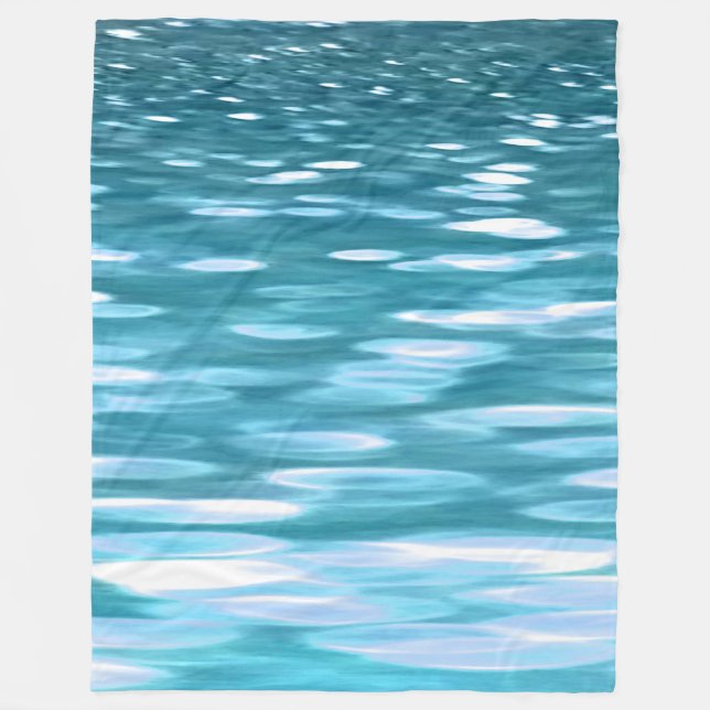 Cobertor De Velo Shimmer Teal (Frente)