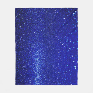 Cobertor De Velo Shimmering Canvas Azul de Brilho