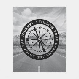 Cobertor De Velo Siga seus sonhos