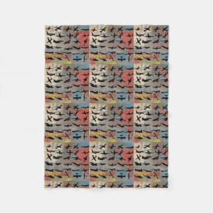 Cobertor De Velo Silhuets de avião