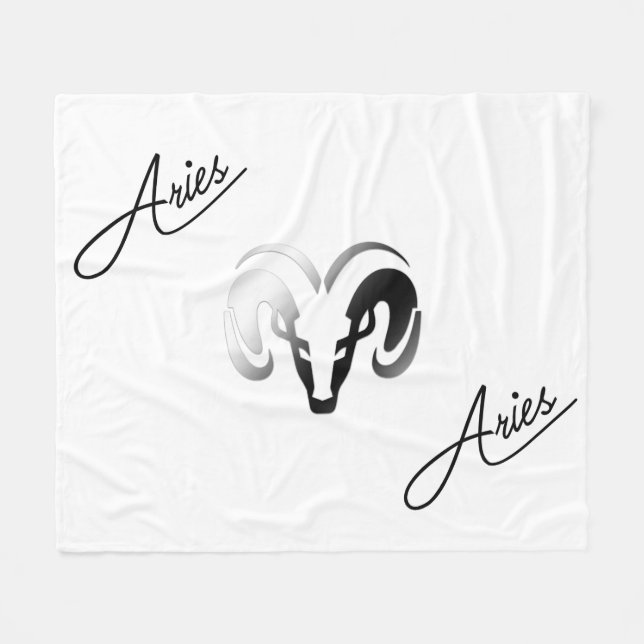 Cobertor De Velo Silver Aria o Ram Zodiac (Frente (Horizontal))