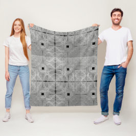 Cobertor De Velo Silver Serenade Flece Blanket