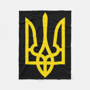 Cobertor De Velo Símbolo da Ucrânia Exército Ucraniano Médio Emblem