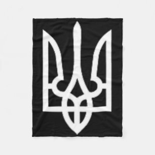 Cobertor De Velo Símbolo da Ucrânia Exército Ucraniano Médio Emblem