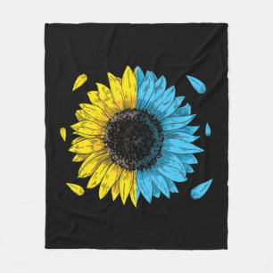 Cobertor De Velo Símbolo de bandeira ucraniano Tryzub Love Support 