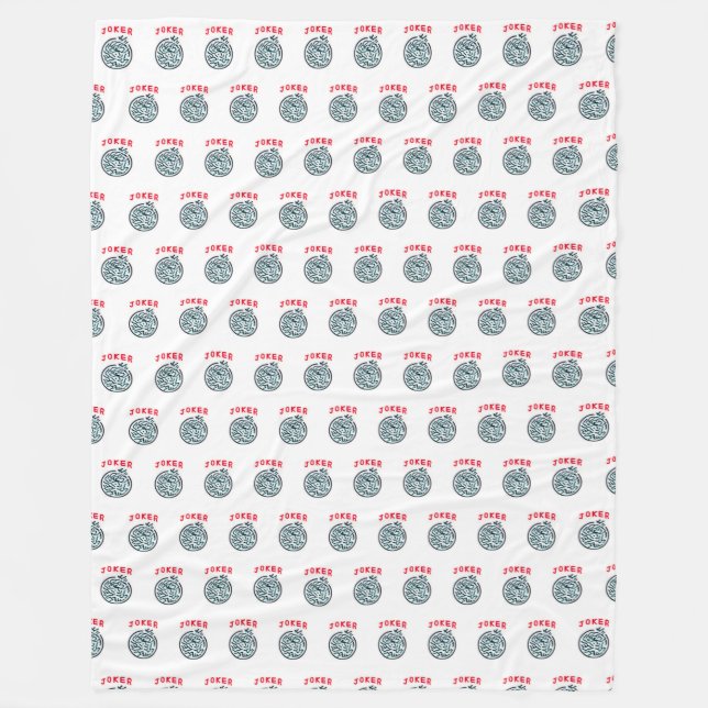 Cobertor De Velo Símbolo de jogo MahJong azulejo (Frente)