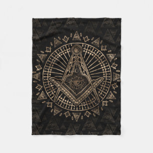 Cobertor De Velo Símbolo de maçonaria Praça e Bússolas