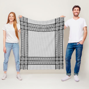 Cobertor De Velo Símbolo Keffiyeh do Padrão de Resistência Palestin