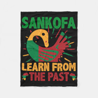 Cobertor De Velo Símbolo Sankofa e Adinkra Gana para a História Neg
