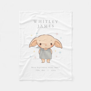 Cobertor De Velo Simple Harry Potter - Chá de Bebê do Dobby