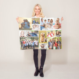 Cobertor De Velo Simples de Colagem de Fotos 13 Única