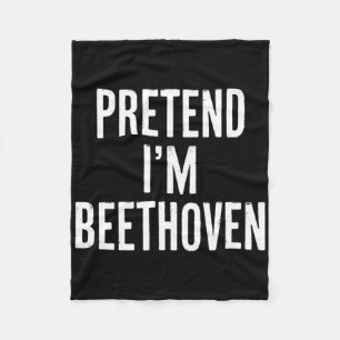 Cobertor De Velo Simples Fácil Finalidade Sou Beethoven Halloween C