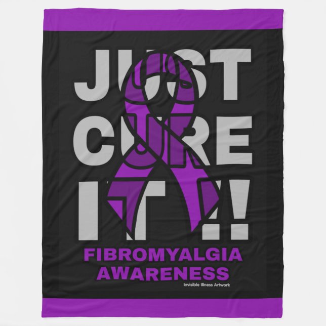 Cobertor De Velo SIMPLESMENTE CURA...Fibro (Frente)