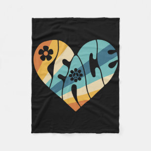 Cobertor De Velo Sinal de Paz Amor 60 anos 70 Groovy Hippie Costume