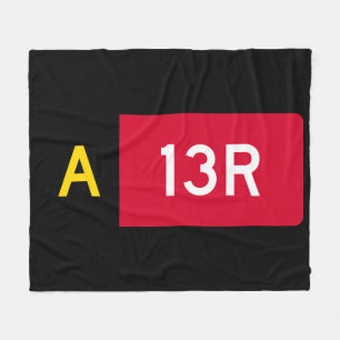 Cobertor De Velo Sinal de ponto de retenção A13R