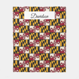 Cobertor De Velo Sinalizador de Maryland Personalizado