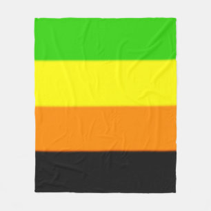 Cobertor De Velo Sinalizador do Orgulho Aromântico de Queda