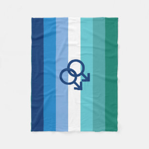 Cobertor De Velo Sinalizador do Orgulho Maleável do Gay MLM