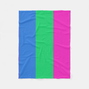 Cobertor De Velo Sinalizador do Orgulho Polisexual