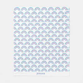 Cobertor De Velo Sinalizador Personalizado do Orgulho Arco-Íris Tra