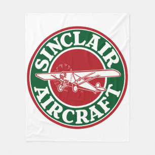 Cobertor De Velo Sinclair sinal de instalação da aeronave Sinclair