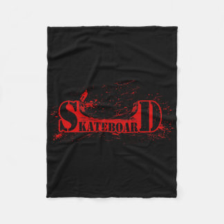 Cobertor De Velo Skateboard Estressado Skateboarding Skater E Ska