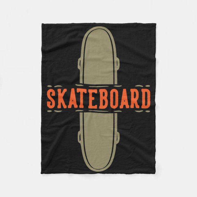 Cobertor De Velo Skateboard Skate  (Frente)